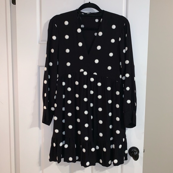 Zara Dresses & Skirts - Small ZARA polka dot dress